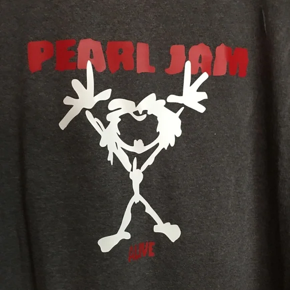 Shirts | New Pearl Jam Alive Tshirt Grunge Stickman Logo Mens